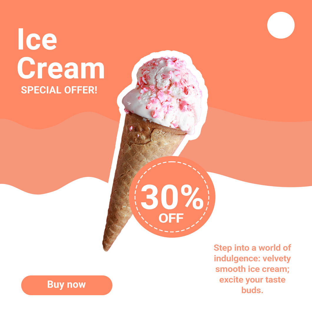 ice cream cone ad 1